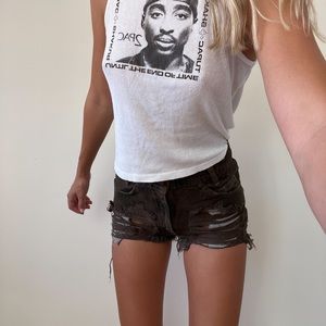 Vintage levi’s jean shorts